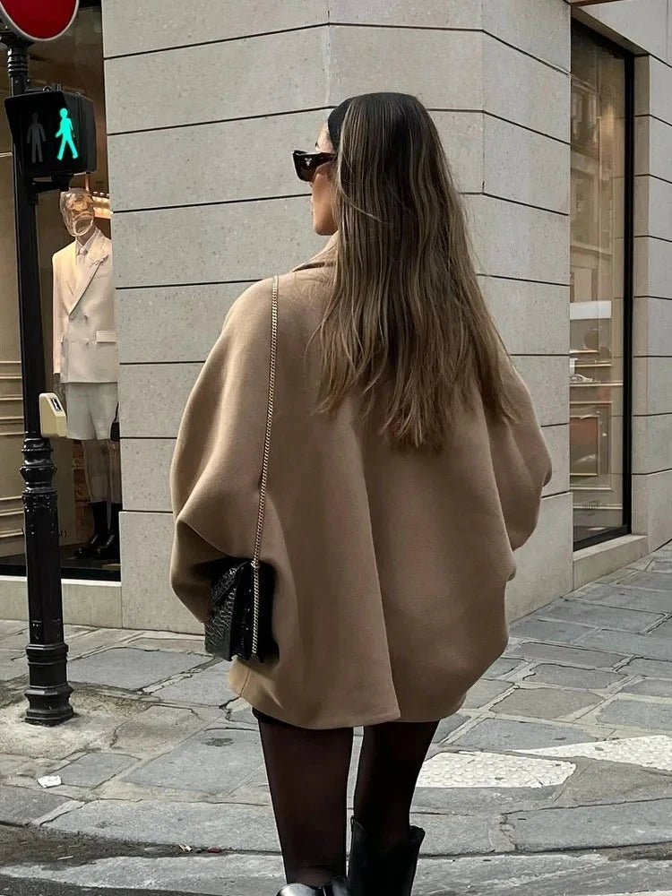 Élise | Oversized Collared Coat