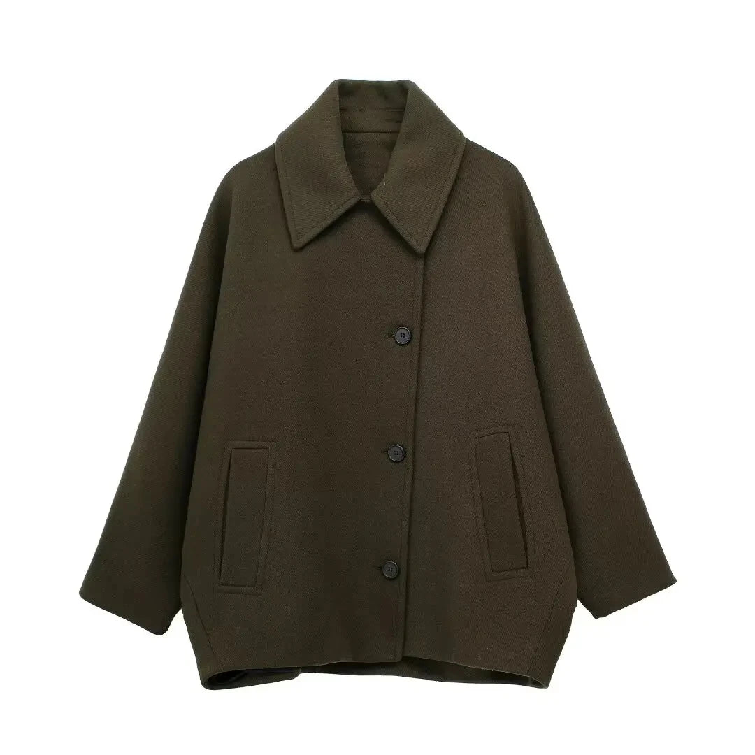 Élise | Oversized Collared Coat