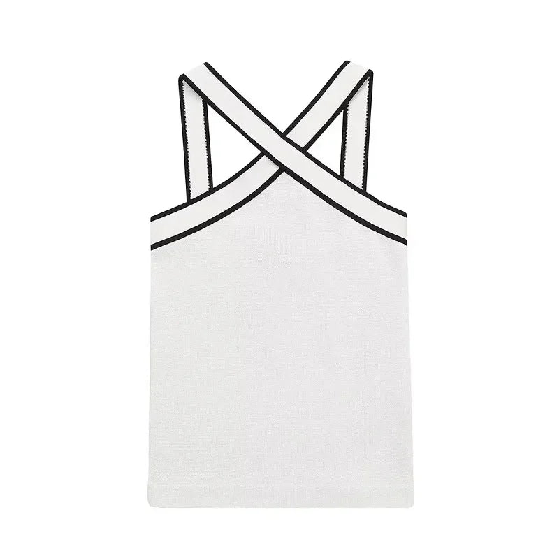 Lara | Twisted Front Tank Top