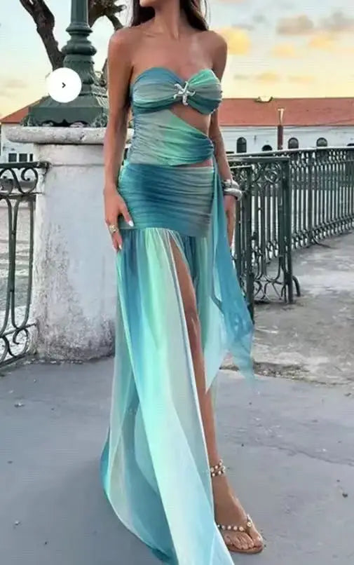 Aria | Strapless Flow Dress