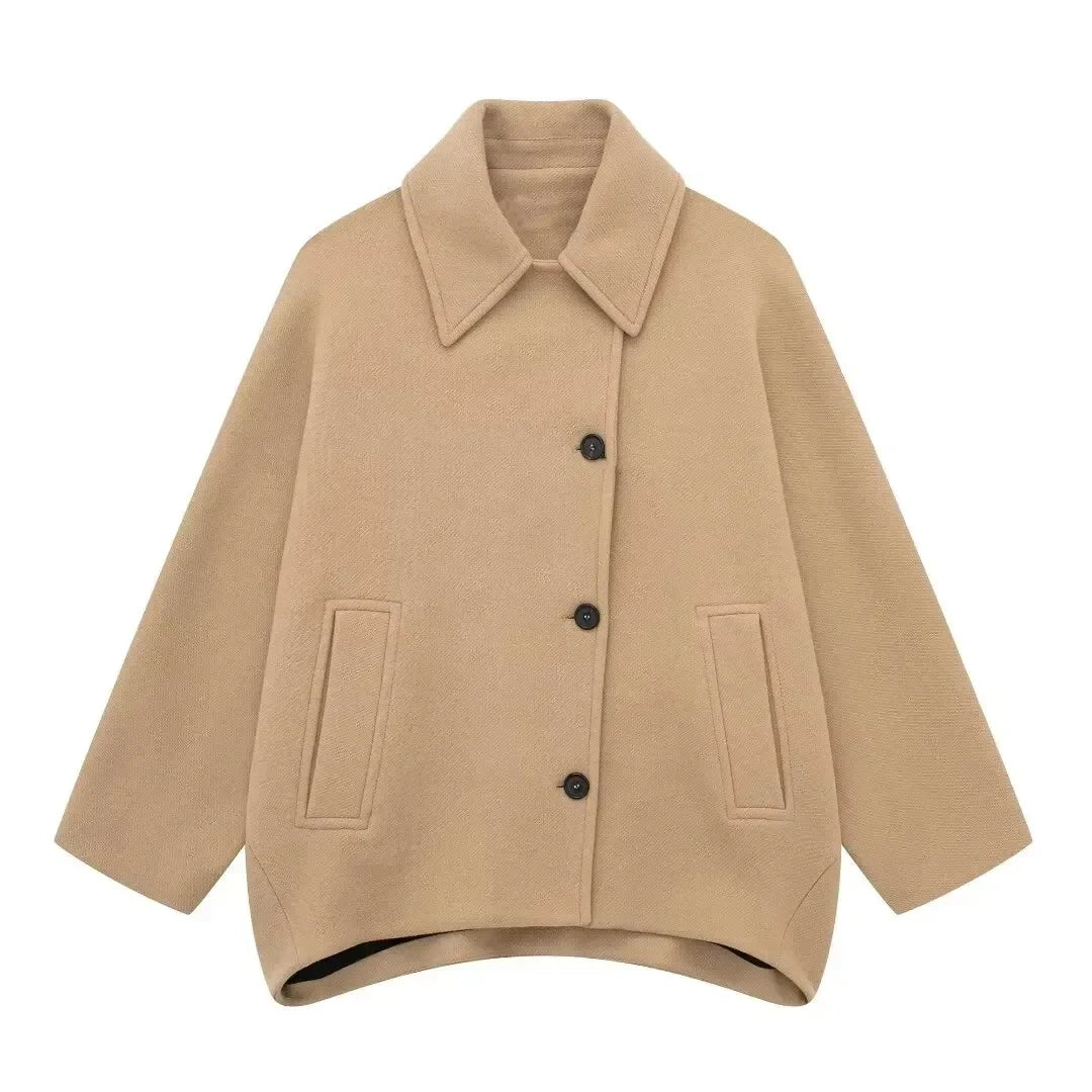 Élise | Oversized Collared Coat