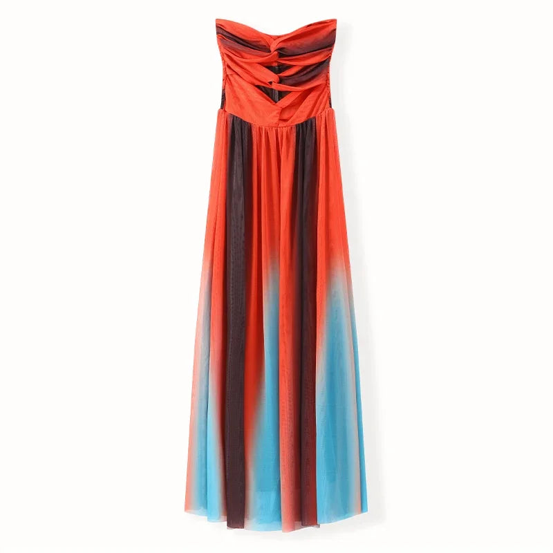 Aria | Strapless Flow Dress