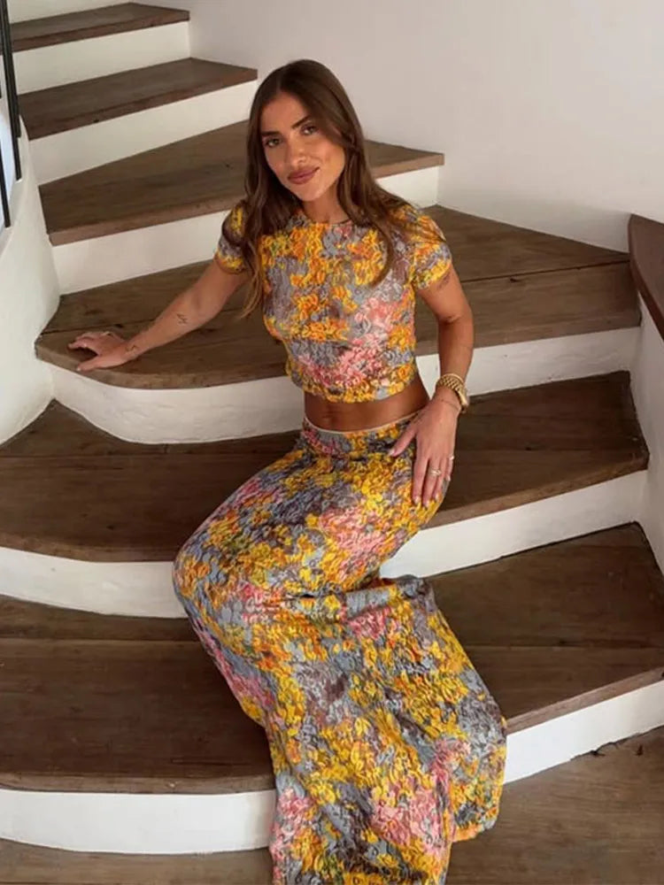 Esme | Floral Two-Piece Set