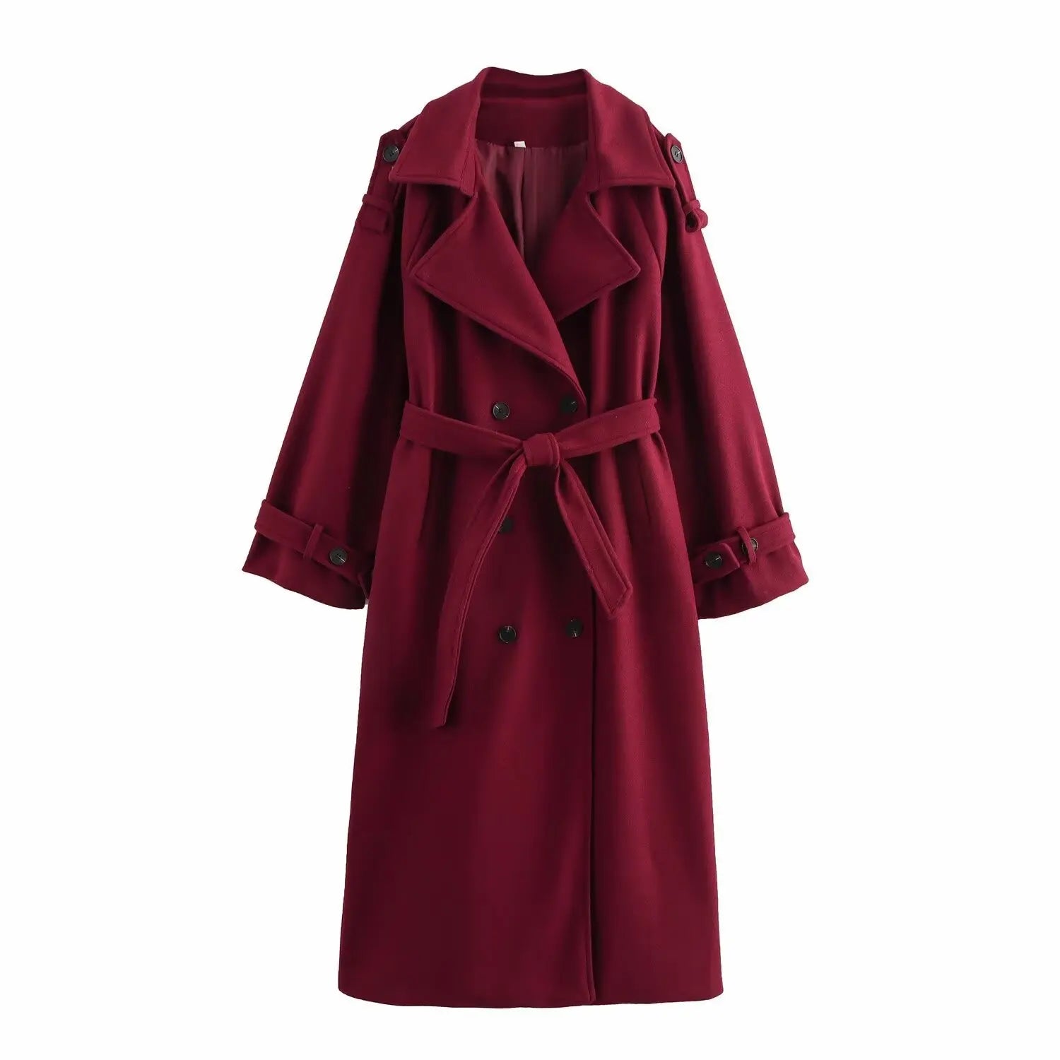 Liora | Wool-Blend Long Coat