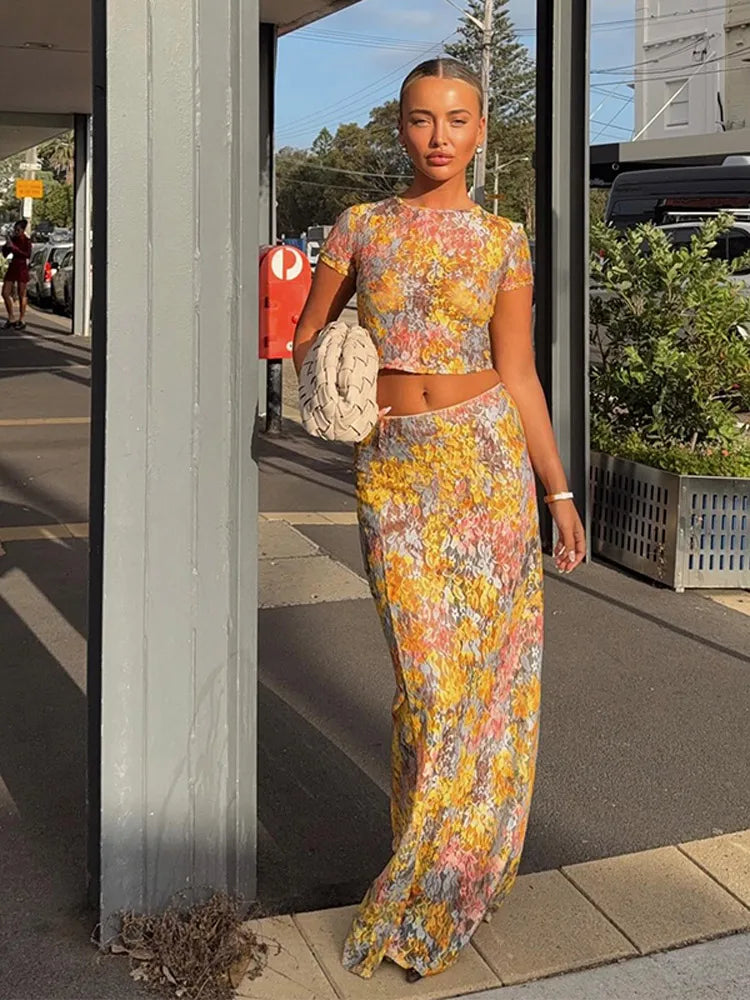 Esme | Floral Two-Piece Set
