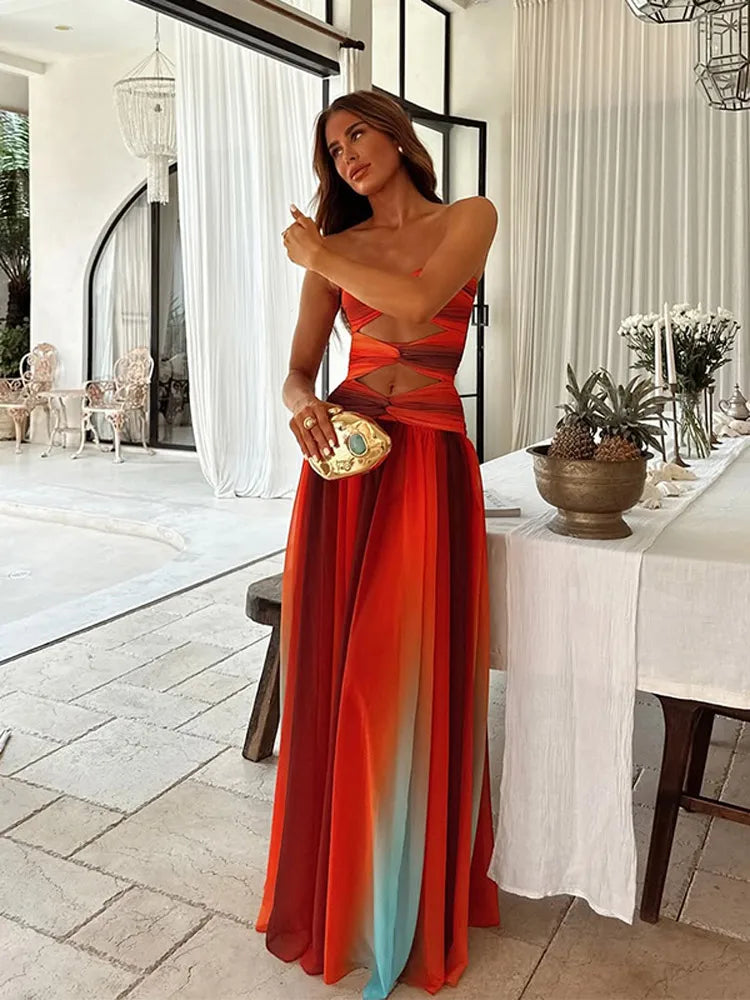 Aria | Strapless Flow Dress