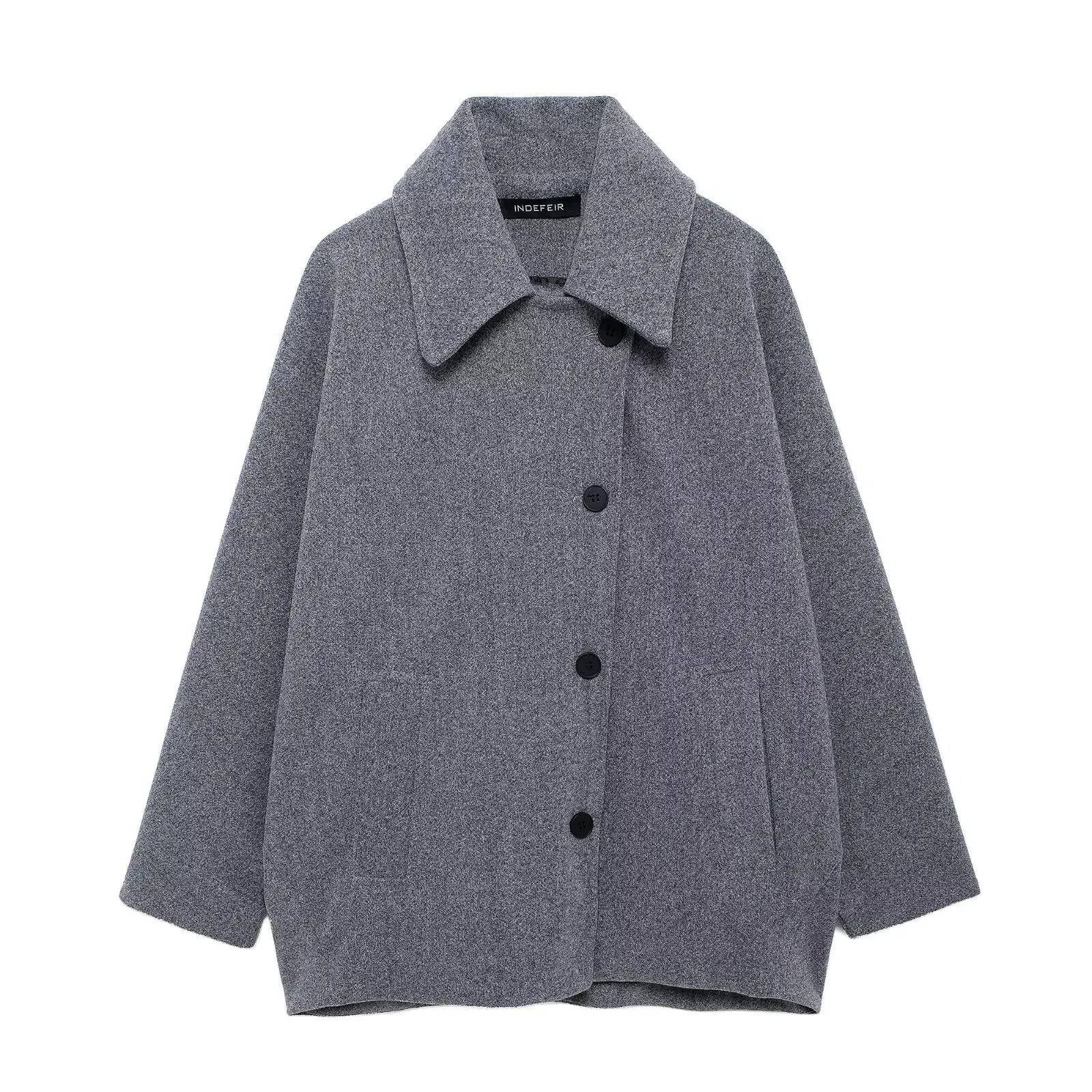 Élise | Oversized Collared Coat