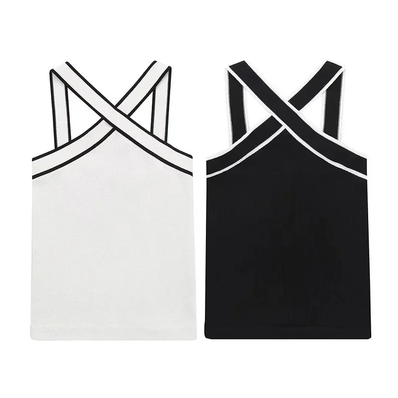 Lara | Twisted Front Tank Top