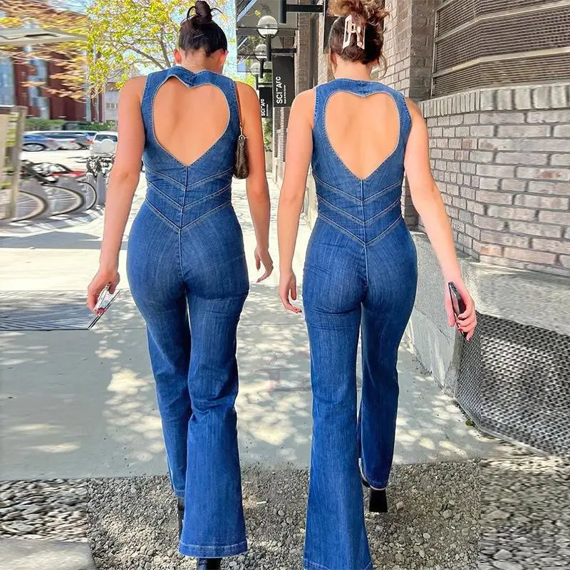 Noor | Denim Jumpsuit