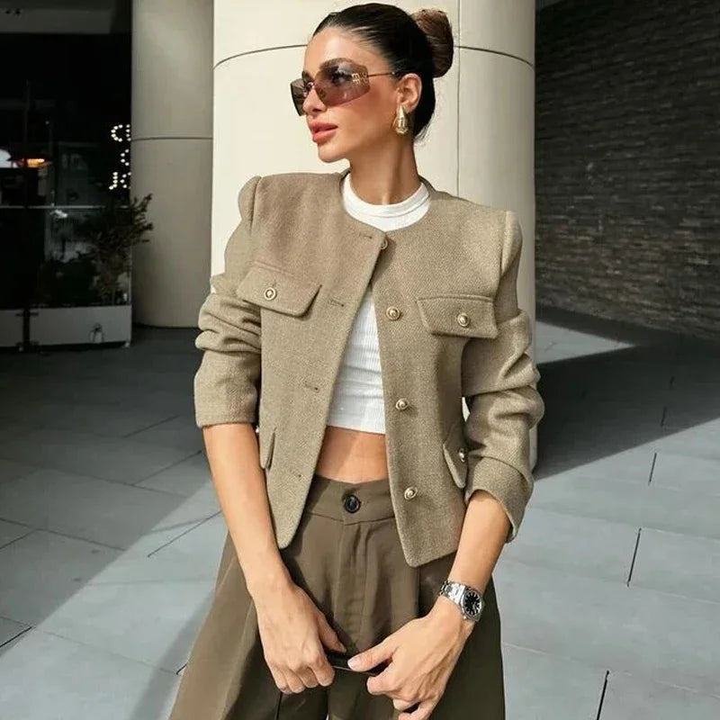 Lana | Chic Cropped Jacket