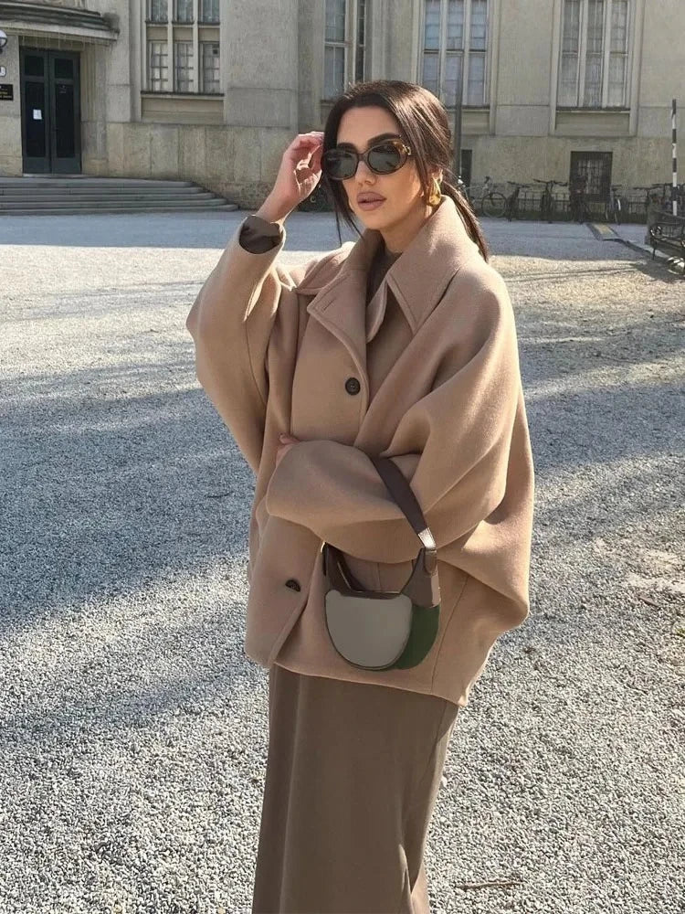 Élise | Oversized Collared Coat