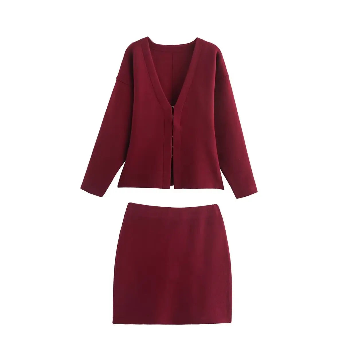 Elowen | Ribbed Knitted Set