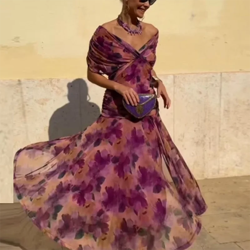 Evelyn | Floral Swing Dress