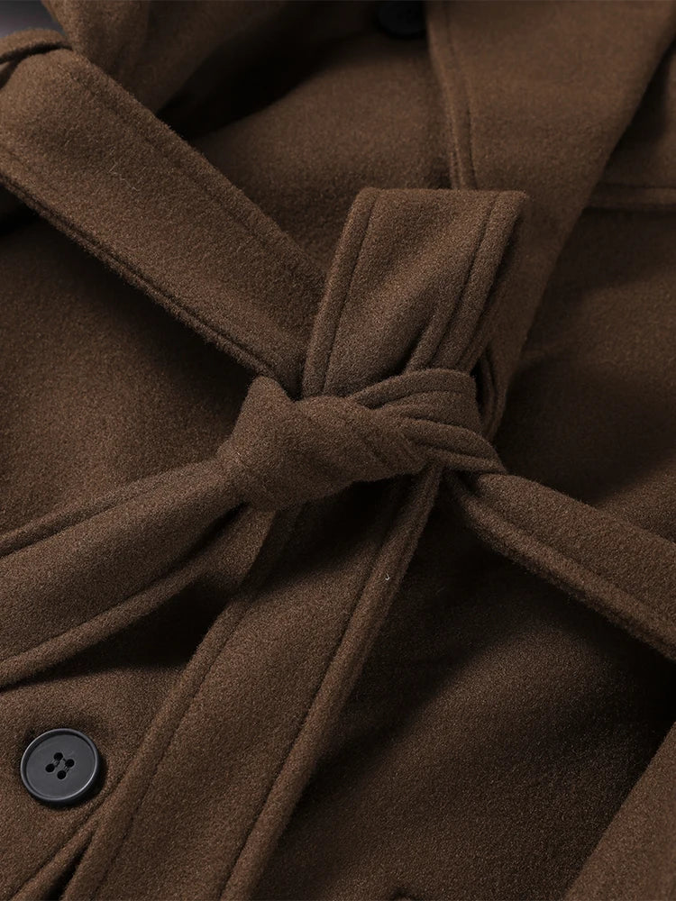 Liora | Wool-Blend Long Coat