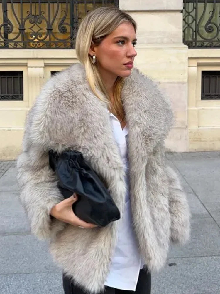 Liora | Faux Fur Coat