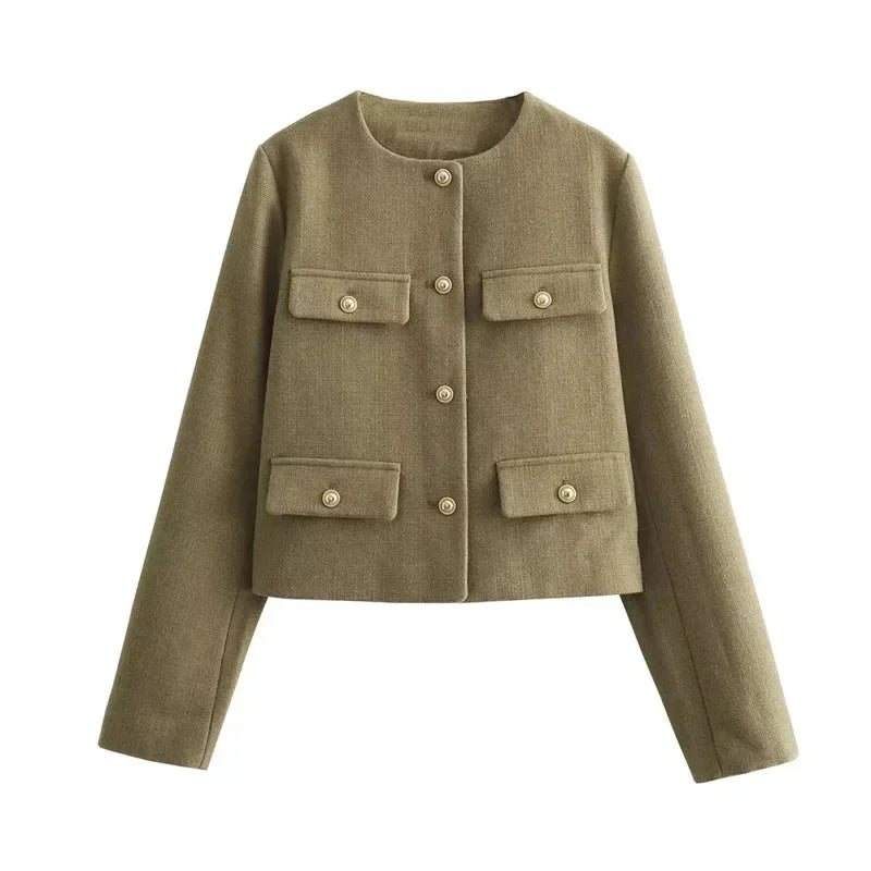 Lana | Chic Cropped Jacket