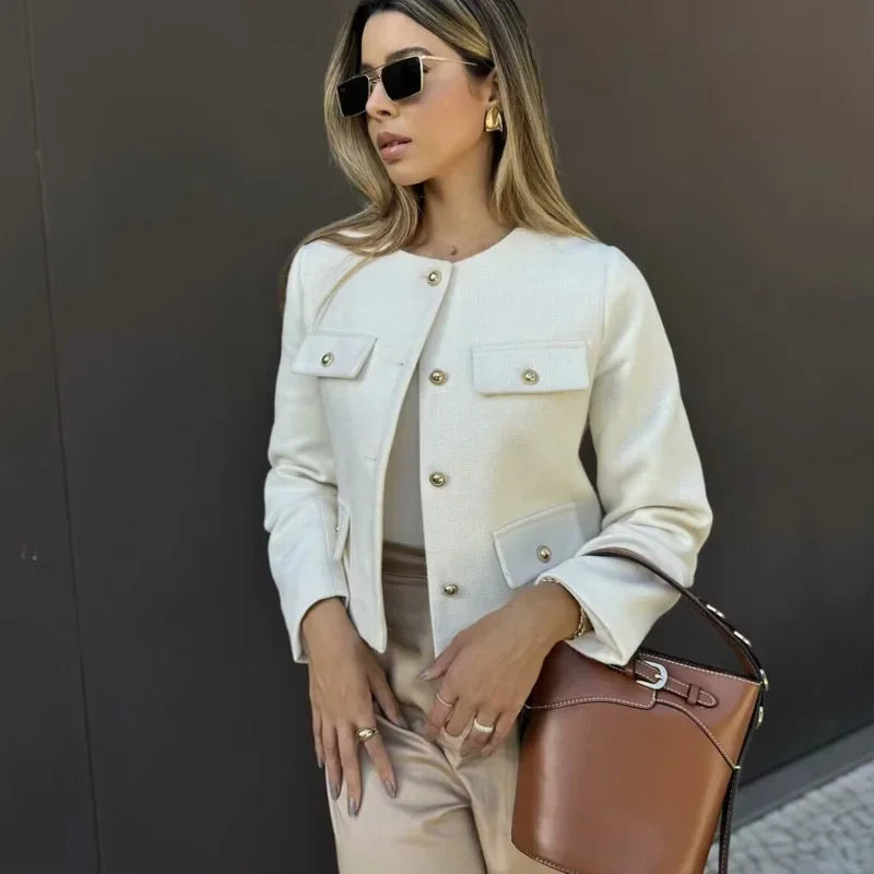 Lana | Chic Cropped Jacket
