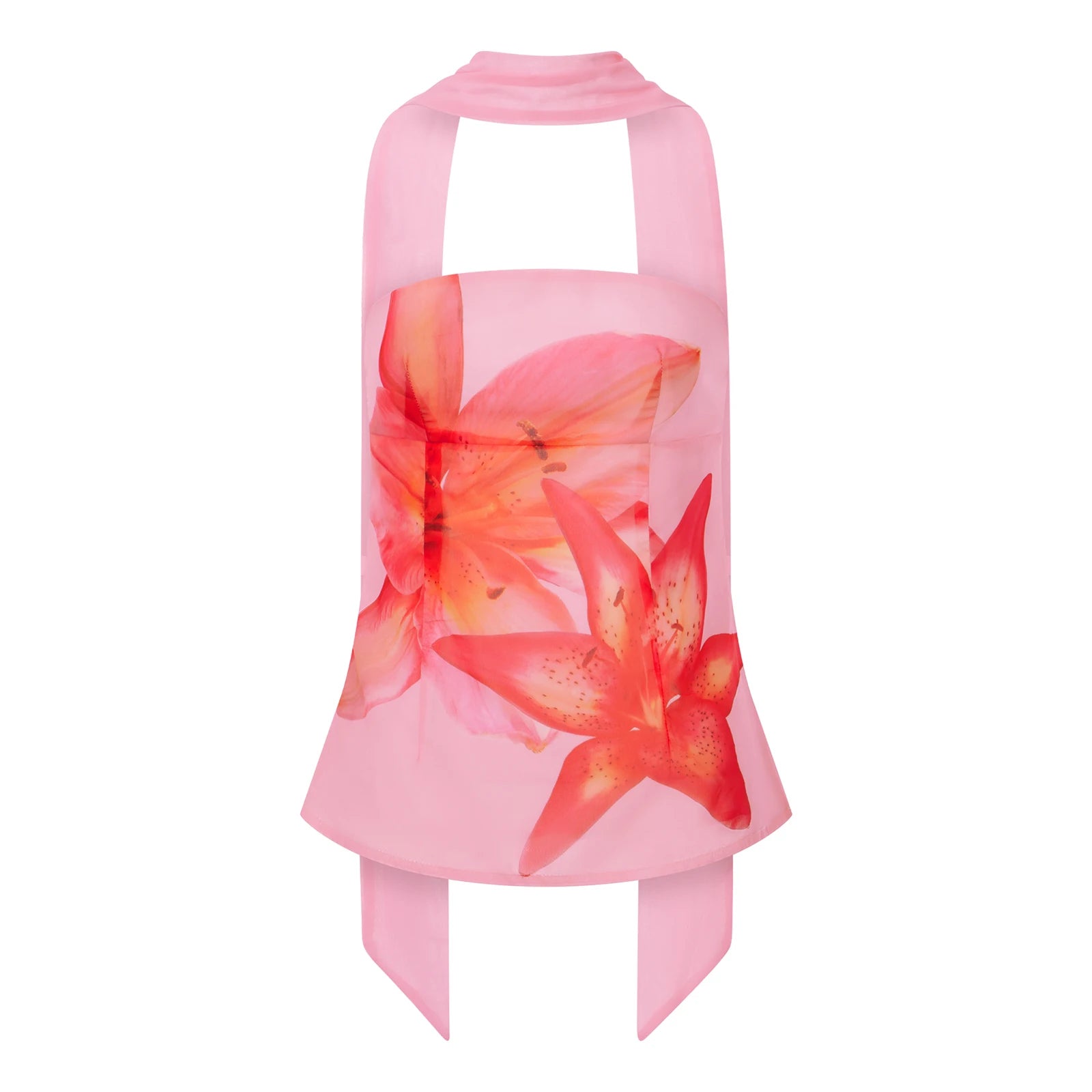 Lyra | Sleeveless Bloom Top