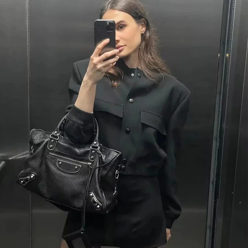 Ember | Luxe Bomber Jacket