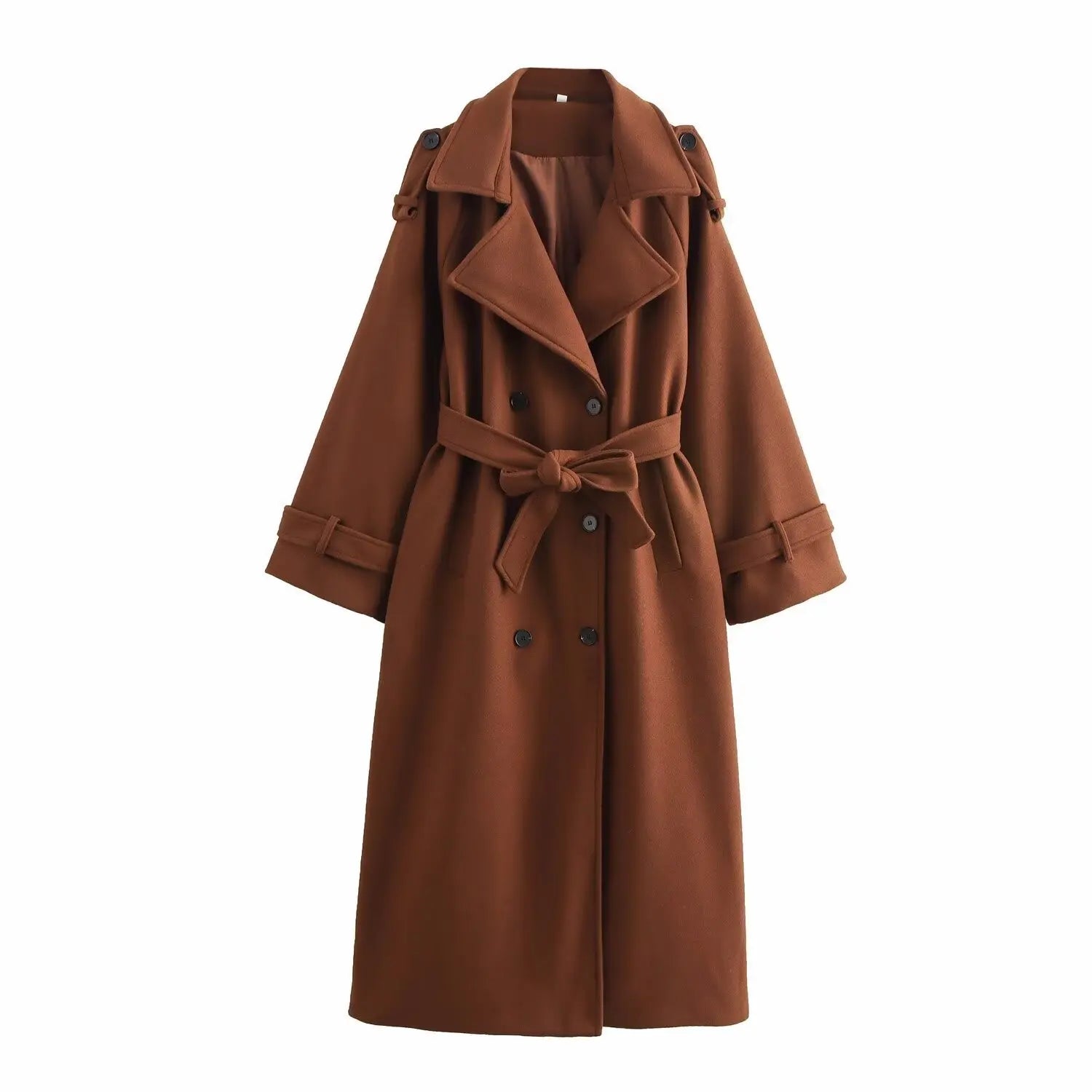 Liora | Wool-Blend Long Coat
